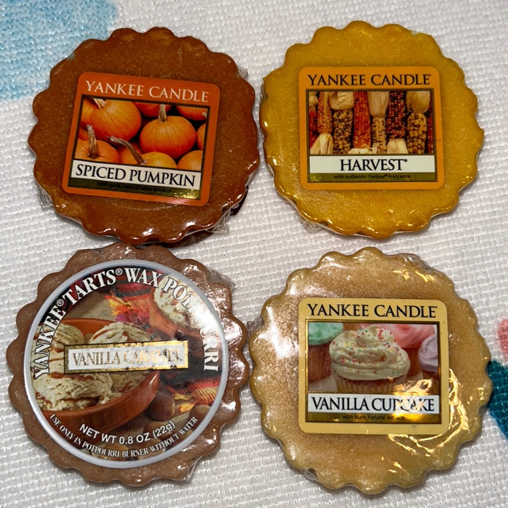 Fall Scented Yankee Candle Wax Melts